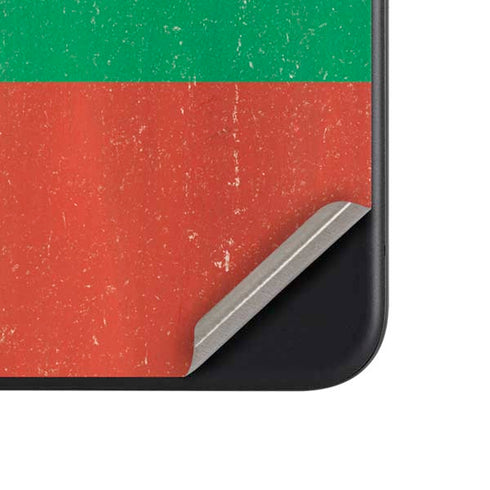 Bulgarian Flag Distressed Google Pixel 8a Skin